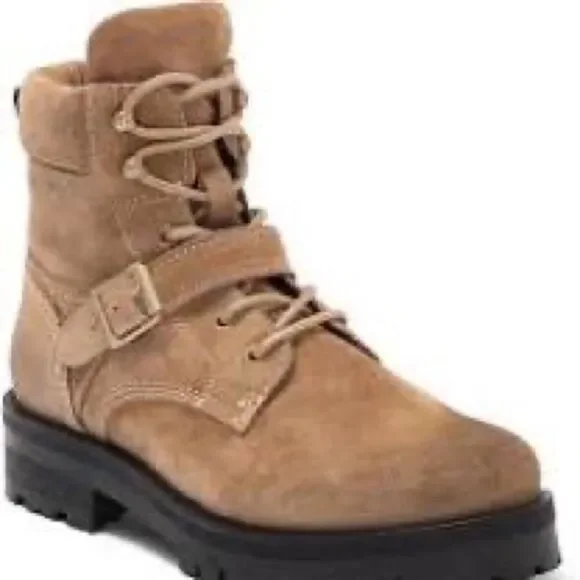 New All Saints Paulina Suede Boots Women’s Size 7 - Picture 4 of 11